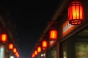 晨雾蓝调的客厅屏幕亮起，呈现最新电影在线观看页面的热映片单氛围