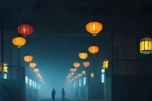 昨日重播封面：老式电视机与雪花画面