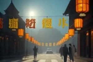 蓝调星期天封面：爵士酒吧暖色灯光与萨克斯剪影