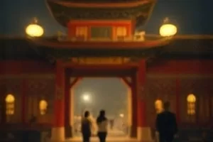 北纬三十度封面：山地经纬仪与远处雪线